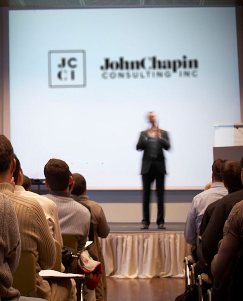 john chapin sales speaker at conference